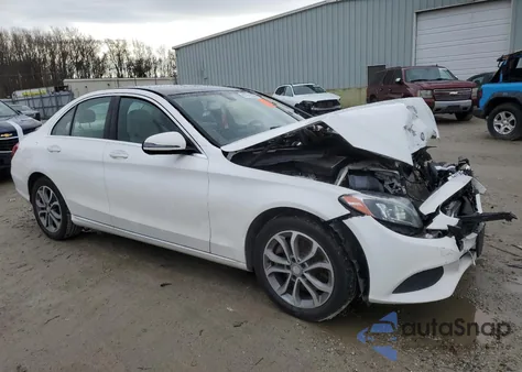 2015 Mercedes-Benz C 300 4Matic from USA, damaged, VIN 55SWF4KBXGU171444